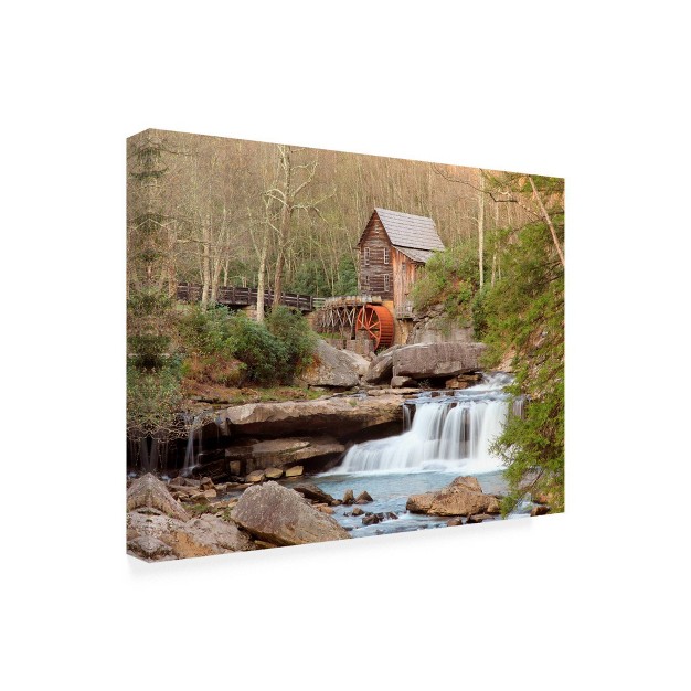 X 24 quot Glade Creek Mill West Virginia By Monte Nagler Trademark Fine Art