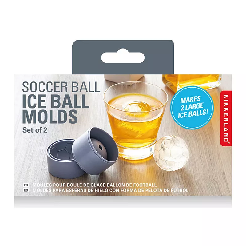 Kikkerland Soccer Ice Mold