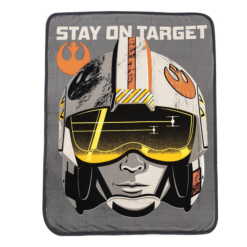 Star Wars Visor View Silk Touch Sherpa Throw