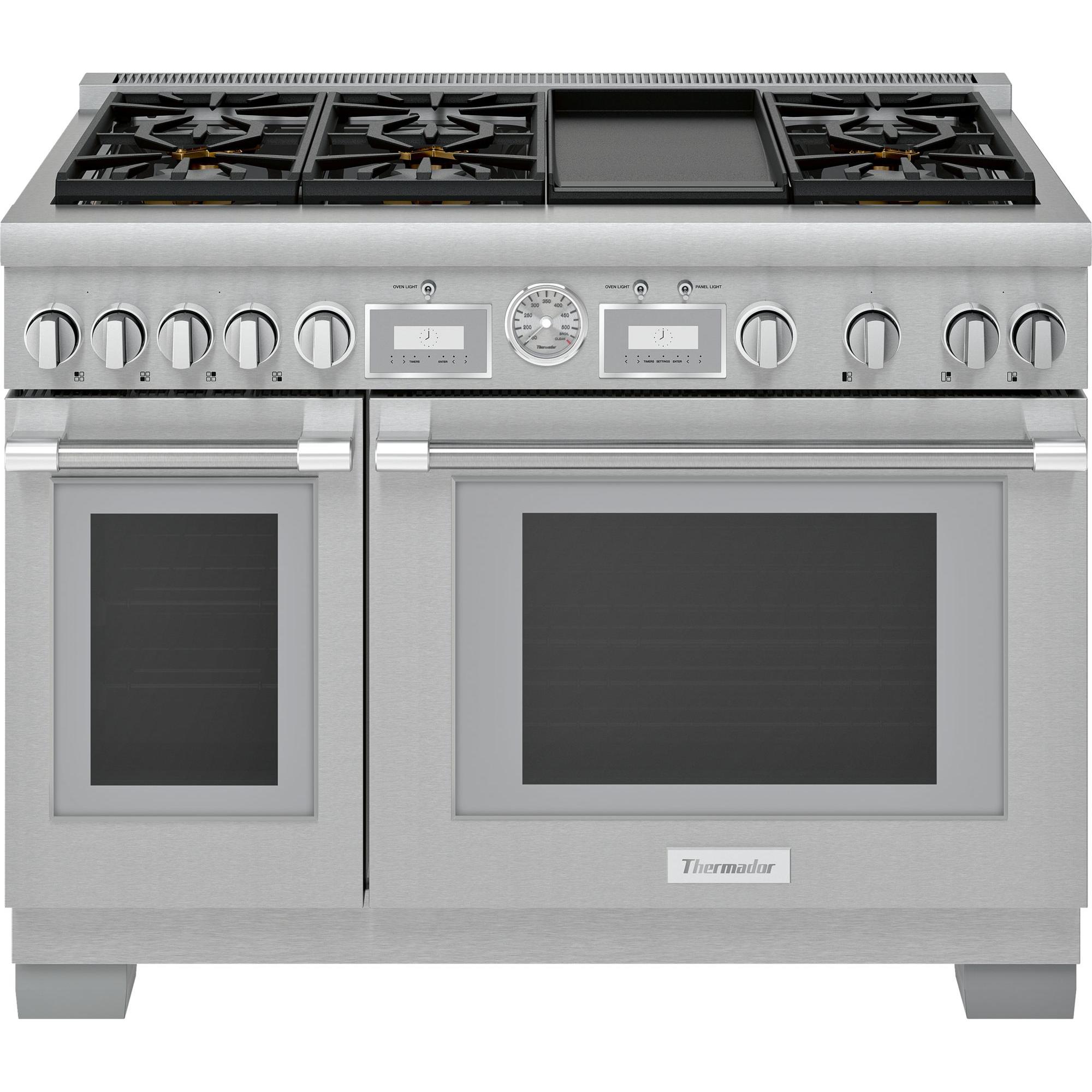 Thermador 48-inch Freestanding Gas Range with ExtraLow® Burners PRG486WDG