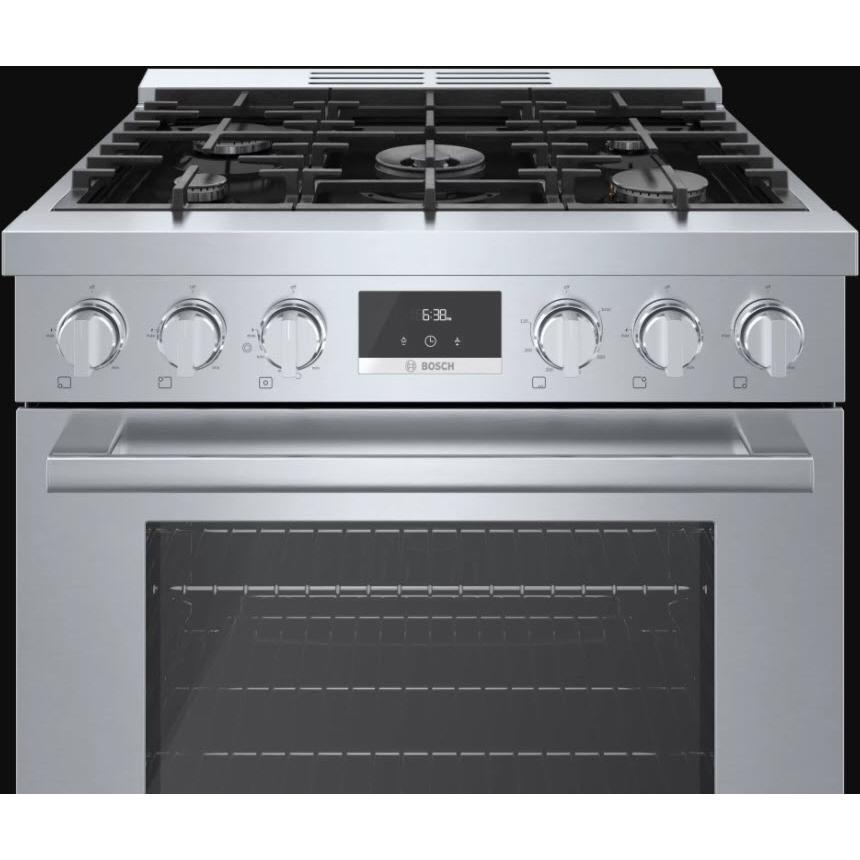 Bosch 30-inch Freestanding Gas Range with Convection Technology HGS8055UC