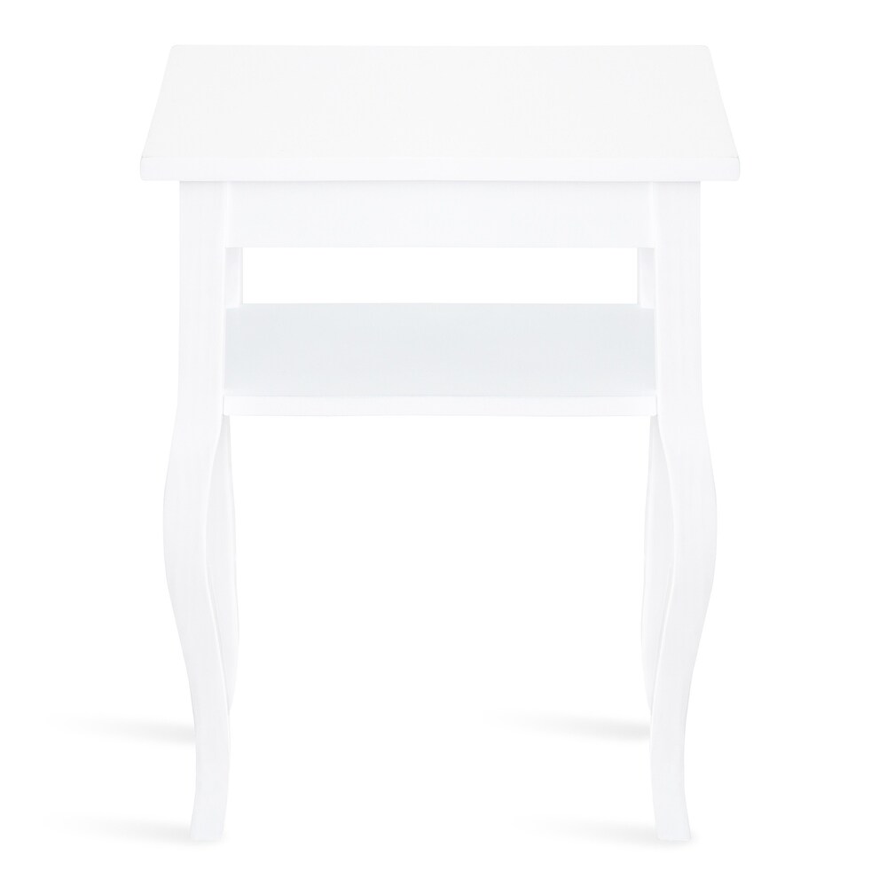 Kate and Laurel Lillian Wood Side Table   18x12x24