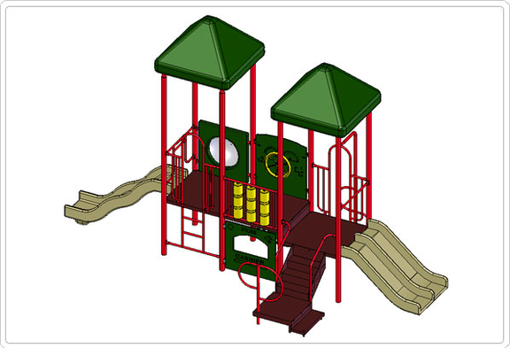 SportsPlay 911 225 Miss Abby Modular Playground