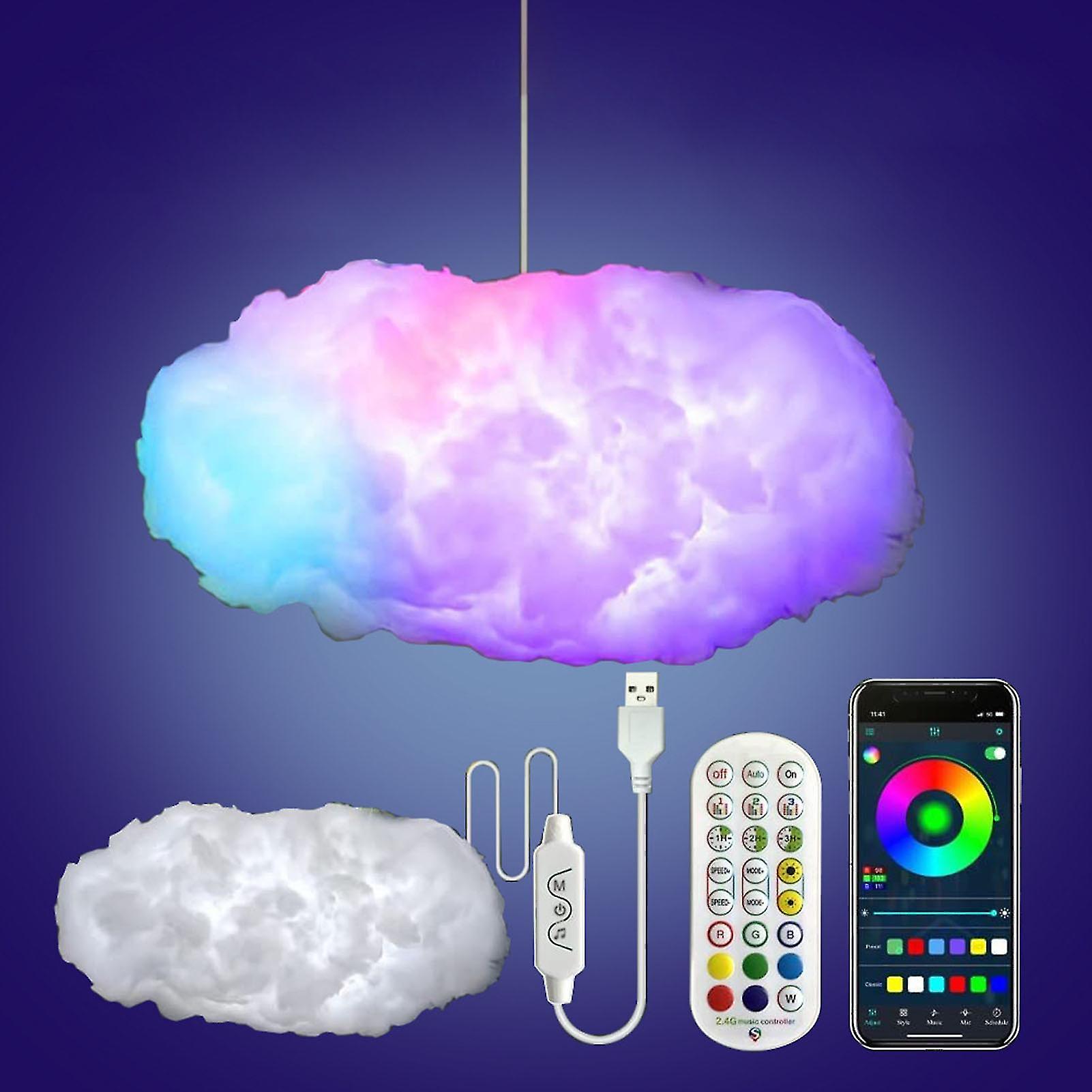 Diy Coolest Decorations Cloud Light Space-saving And Easy To Use Ideal Gift For Children And Adults