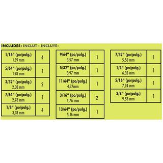 RYOBI Titanium Twist Drill Bit Kit (22-Piece) AR2042