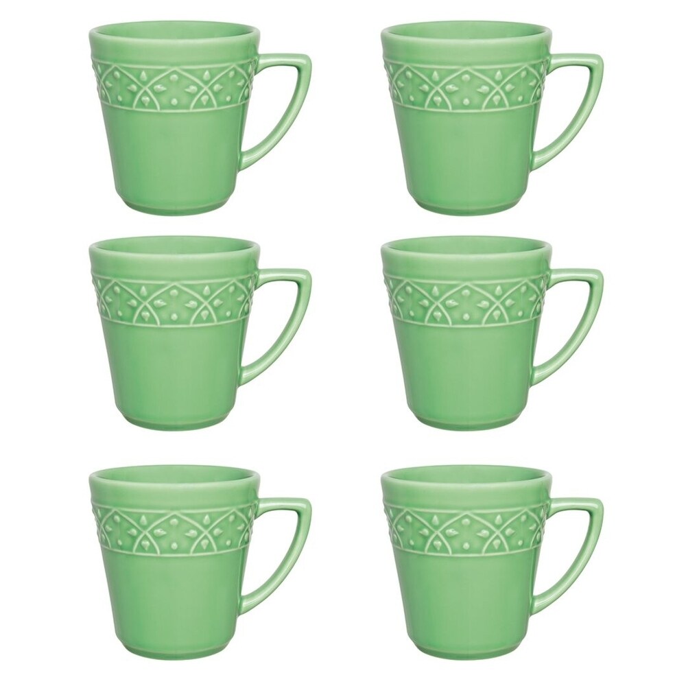 Manhattan Comfort Mendi 6 Mugs (12.17 oz.)