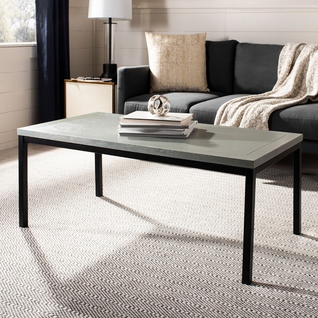 Dennis Coffee Table Ash Grey Safavieh