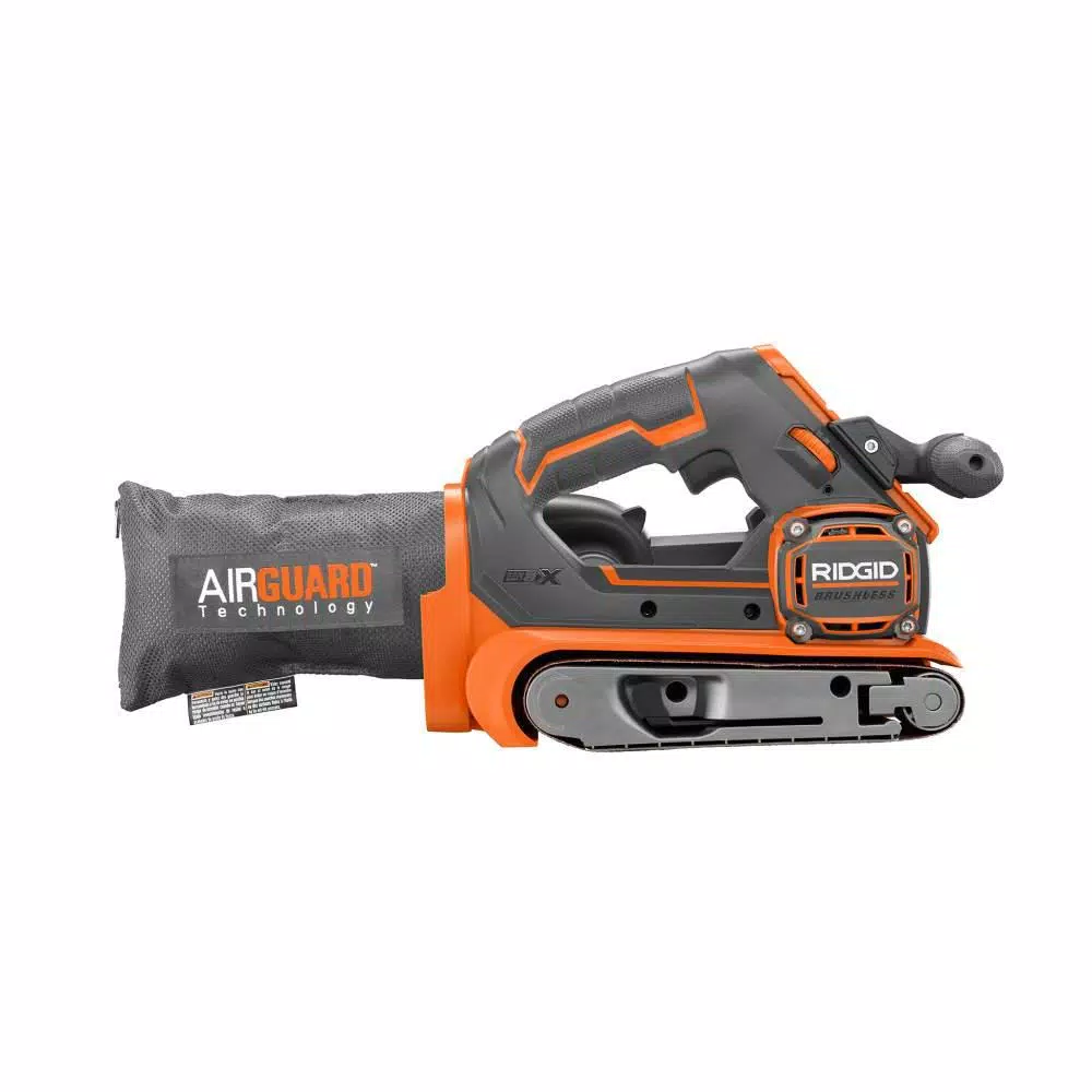 RIDGID 18-Volt Cordless 2-Tool Combo Kit with OCTANE Brushless Jig Saw and Brushless 3 in. x 18 in. Belt Sander (Tools Only) and#8211; XDC Depot