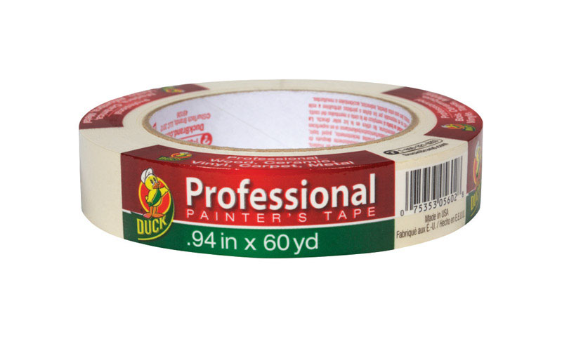 Duck 0.94 in. W X 60 yd L Beige Medium Strength Painter-u0027s Tape 1 pk