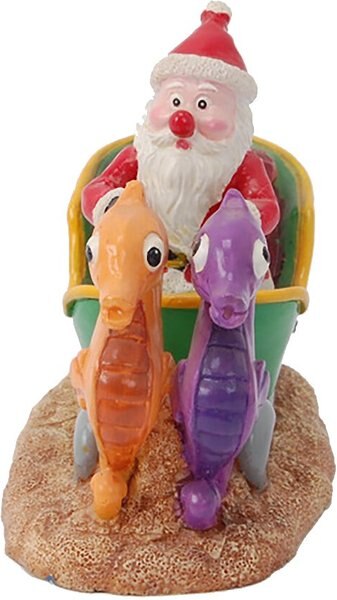 Sporn Santa Sleigh Aquarium Ornament