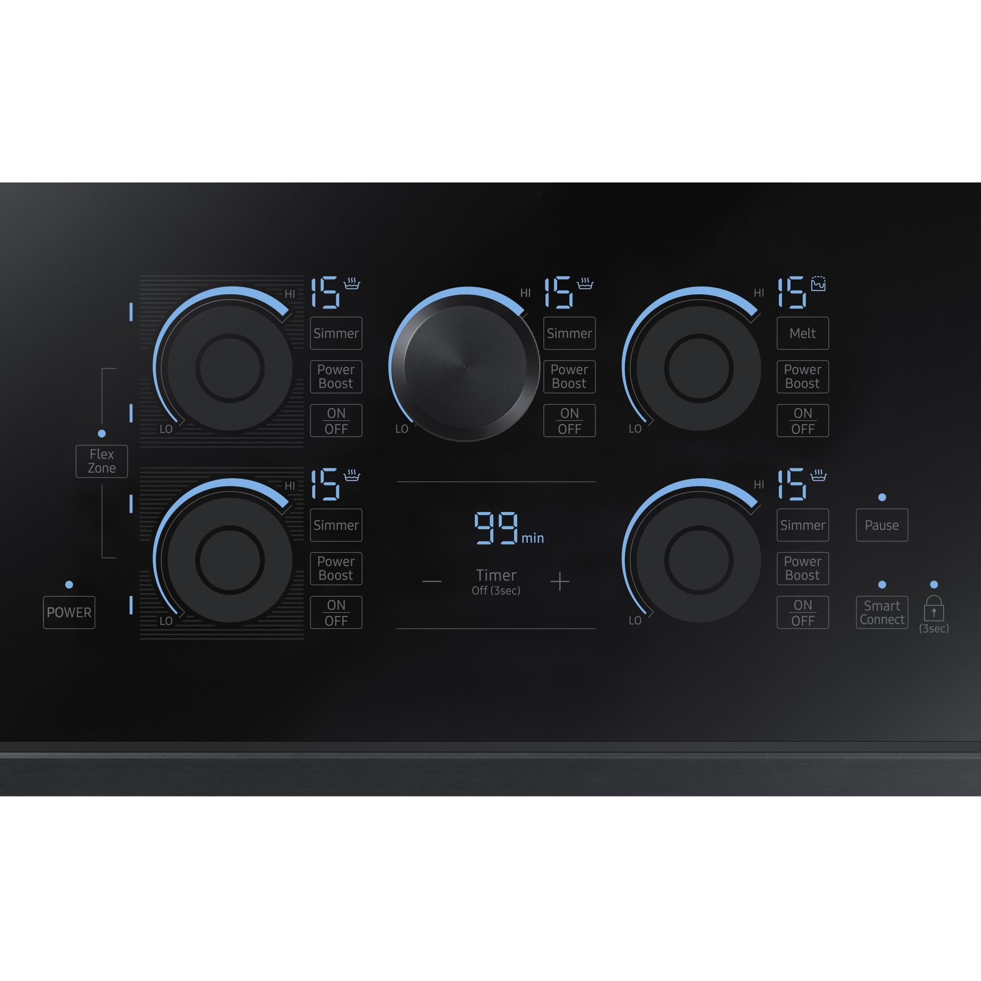  36-inch Built-in Induction Cooktop with Virtual Flame Technology�?NZ36K7880UG/AA