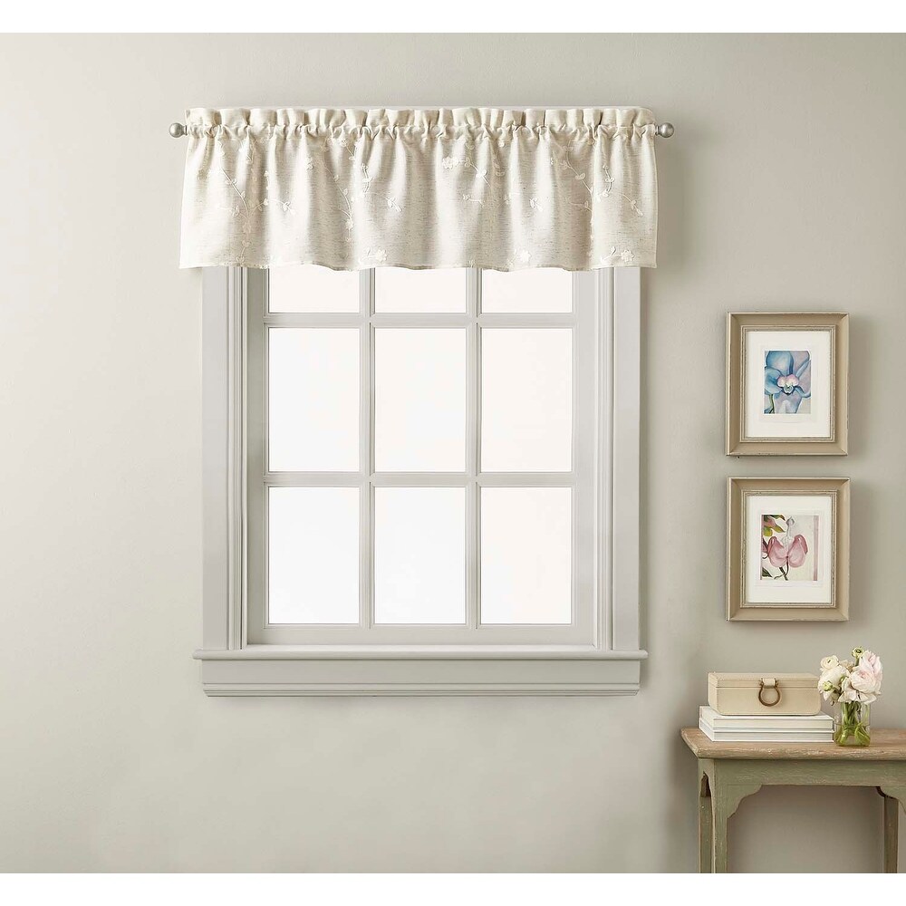 Lynette Tailored Tier Set and Valance Curtain Collection