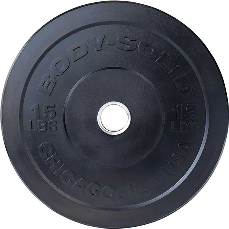 Body-Solid Chicago Extreme Bumper Plates Set