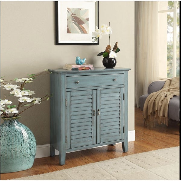 Winchell Console Table in Antique Blue