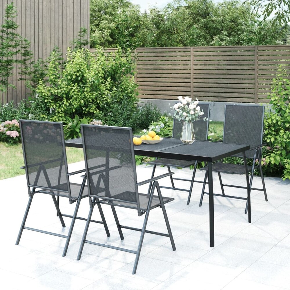 vidaXL Patio Table Anthracite 19.7\