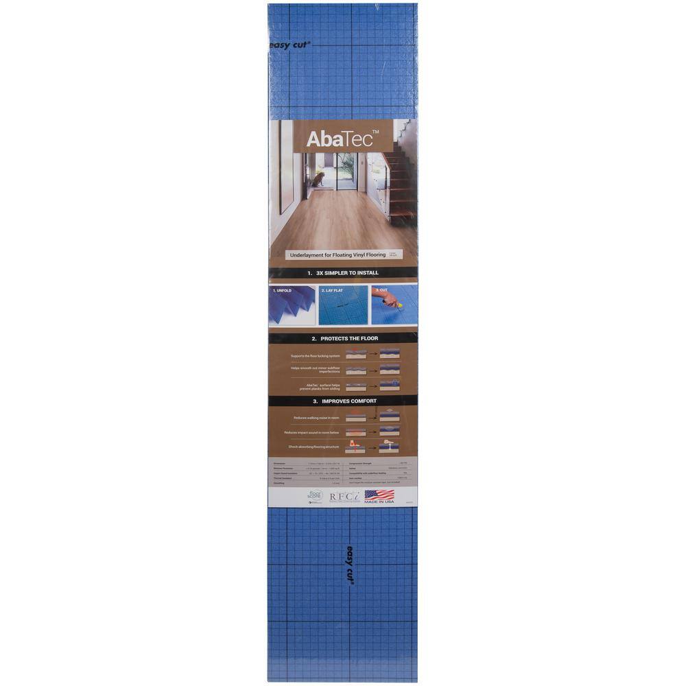 MSI Abatec 100 sq. ft. 3.9 ft. x 25.7 ft. x 1.5 mm Vinyl For Underlayment VTURIGID