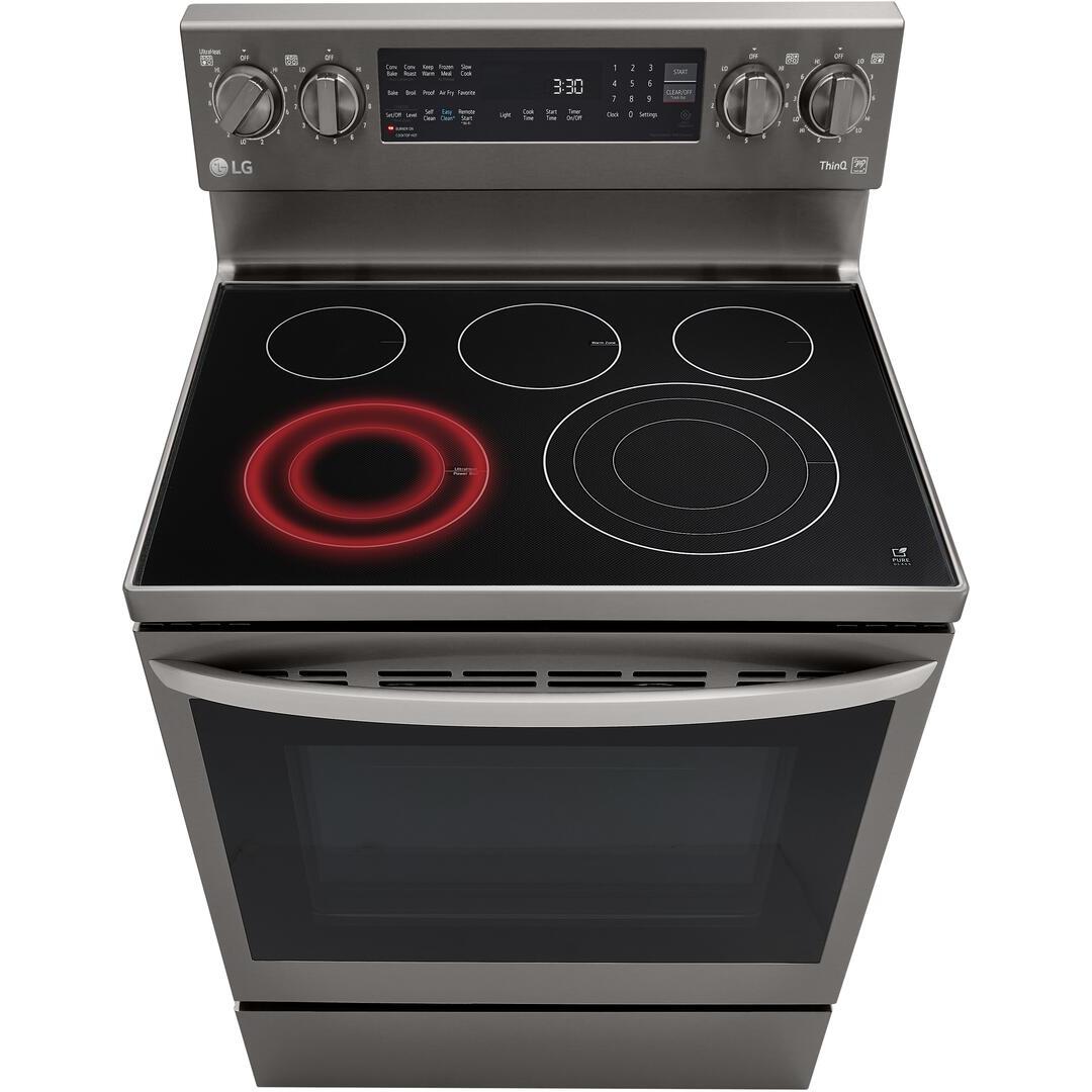 LG 30-inch, 6.3 cu.ft. Freestanding Electric Range with Wi-Fi Connectivity LREL6325D