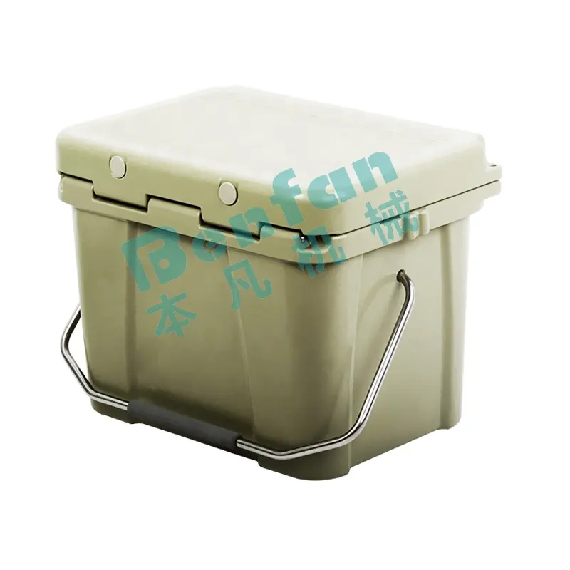 Plastic Outdoor Cooler Box Portable Ice chest Cooler Box Rotomolded Cooler for camping and fishing