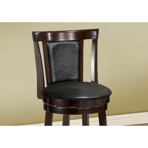 Swivel Cappuccino Counter 2 Piece Barstool