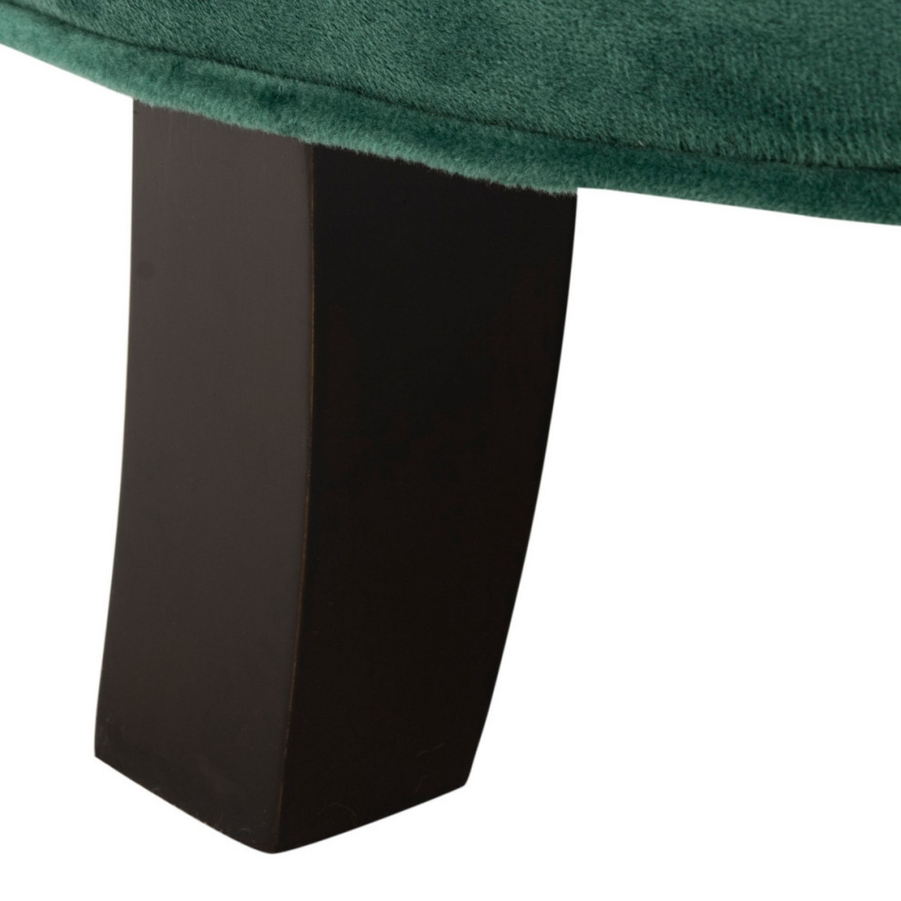 Emma Tufted Storage Ottoman Marine/Espresso   Contemporary   Footstools And Ottomans   by V.S.D Furniture  Houzz