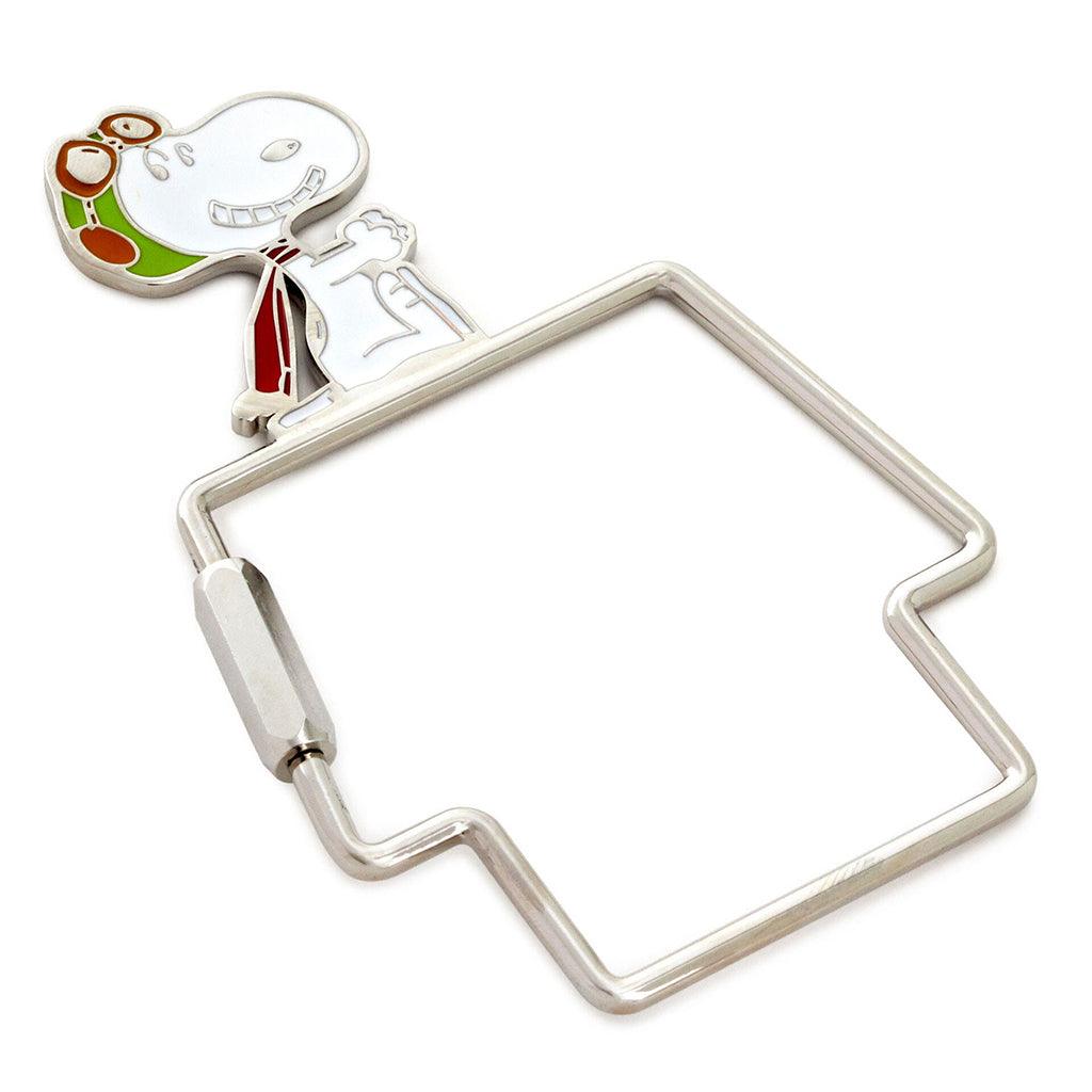 Hallmark  Peanuts® Snoopy the Flying Ace Doghouse-Shaped Keychain