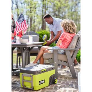 RYOBI ONE+ 18V 24 Qt. Hybrid Battery Powered Iceless Cooler (Tool Only) Pi1824QBT