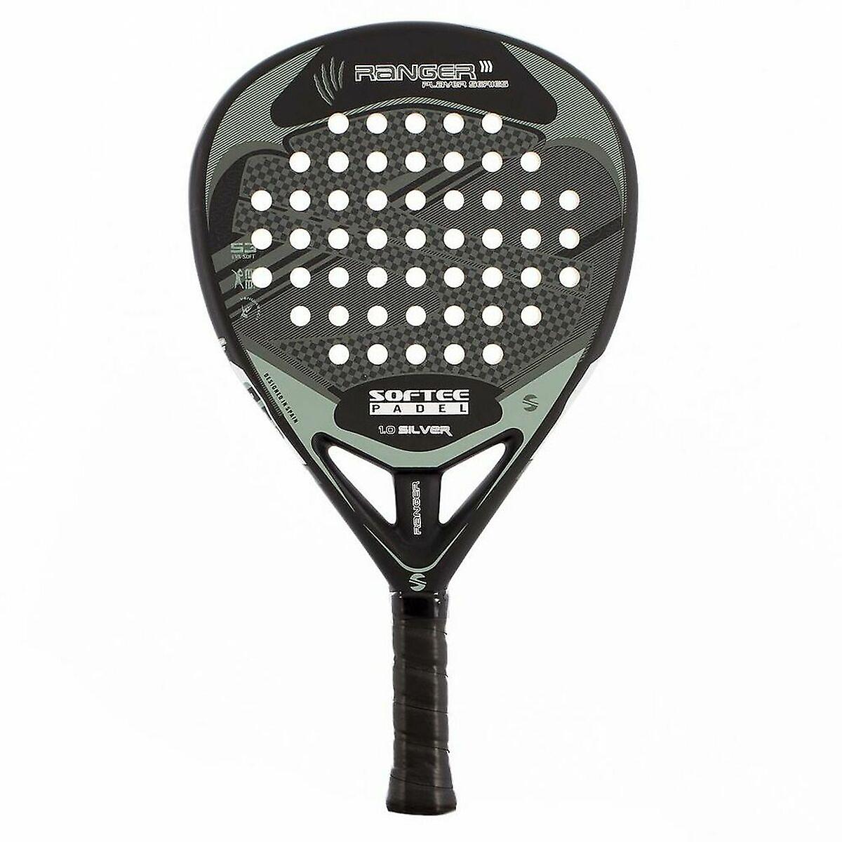 Padel Racket Ranger Jim Sports 13891 Grey 38 mm