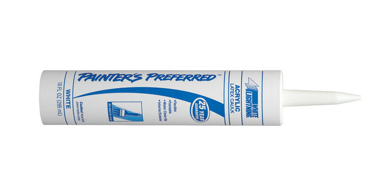 CAULK WL LATEX 10OZ WHT