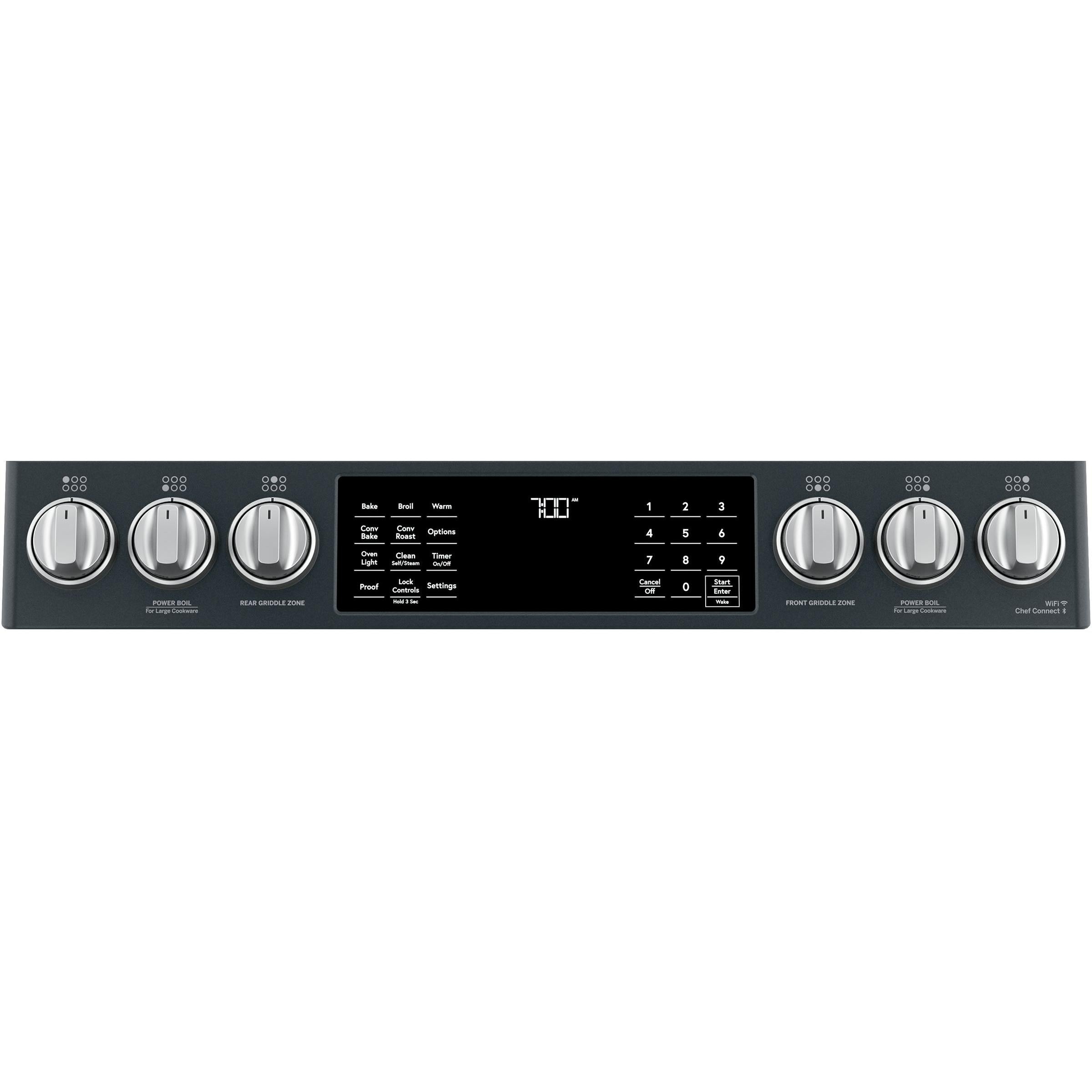 Café 30-inch Slide-In Gas Range with Warming Drawer CGS700P3MD1