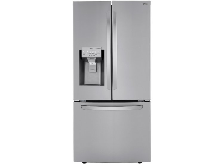 LG 25 Cu. Ft. PrintProof Stainless Steel Smart Wi-Fi Enabled French Door Refrigerator