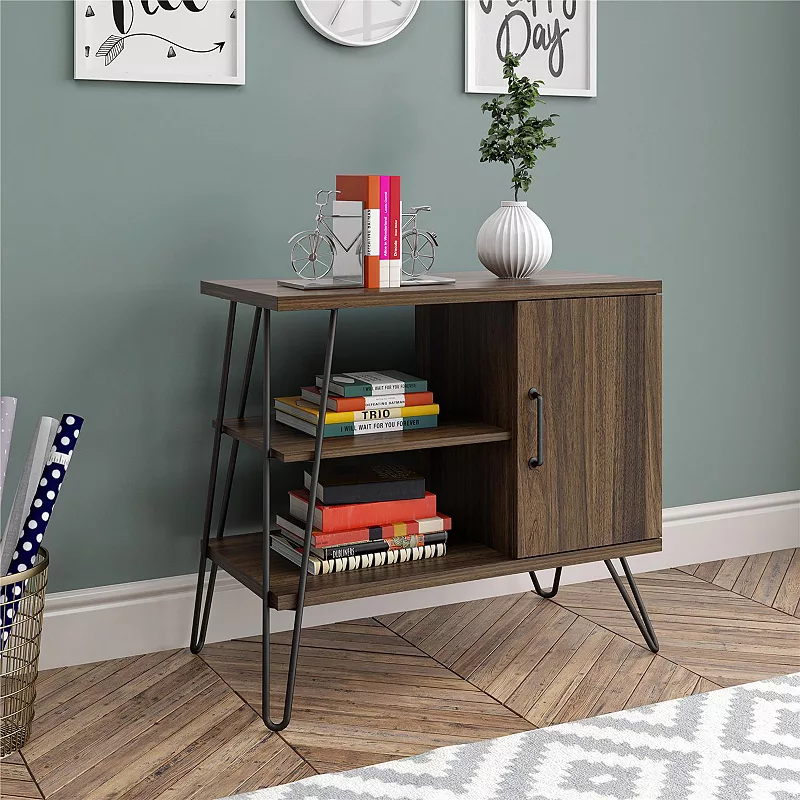 Ameriwood Home Haven Walnut Finish Bookcase