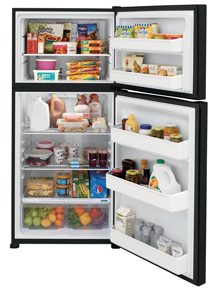 Frigidaire ADA 18.3 Cu. Ft. Black Top Freezer Refrigerator