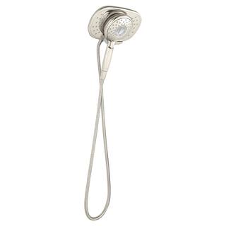 American Standard Spectra + 4-Spray 9.5 in. Dual Shower Head and Handheld Shower Head in Polished Nickel 9038254.013