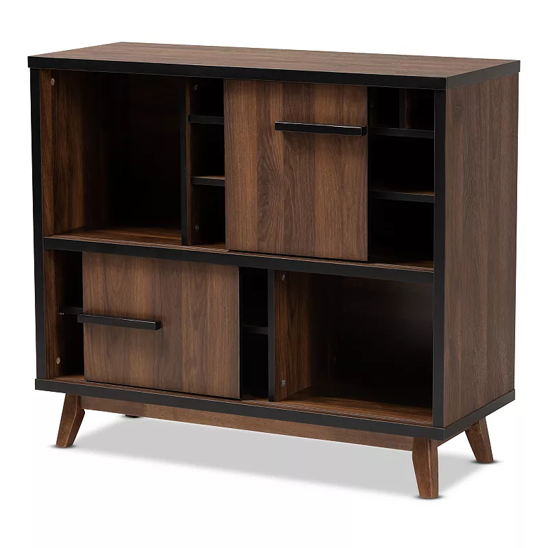 Baxton Studio Margo Wine Storage Cabinet