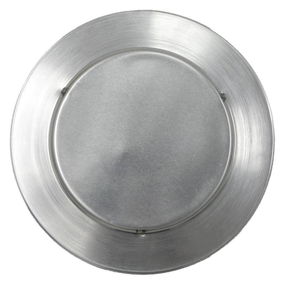 Active Ventilation 6 in. Dia. Aluminum Vent Pipe Cap in Mill Finish VPC-6