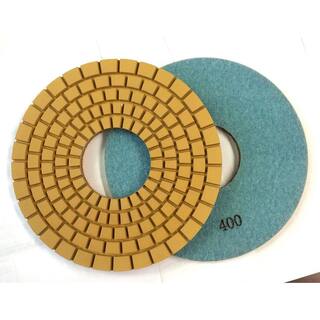 Con-Shine 7 in. DryWet Diamond Polishing Pads Grit 400 Grit CPP70400