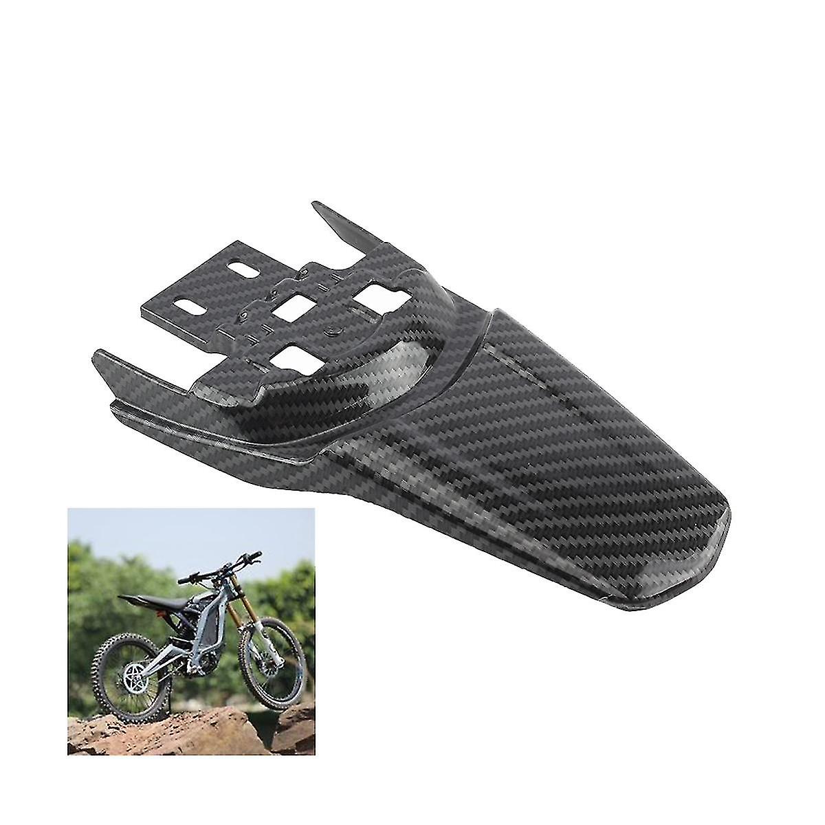 For Sur -ron Light Bee Rear Mudguard Motorcycle Surron Carbon Fiber Rear Dirt Bike Motocross