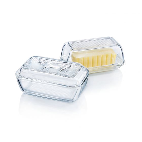 Luminarc Glass Cow Butter Dish (Set of 1)