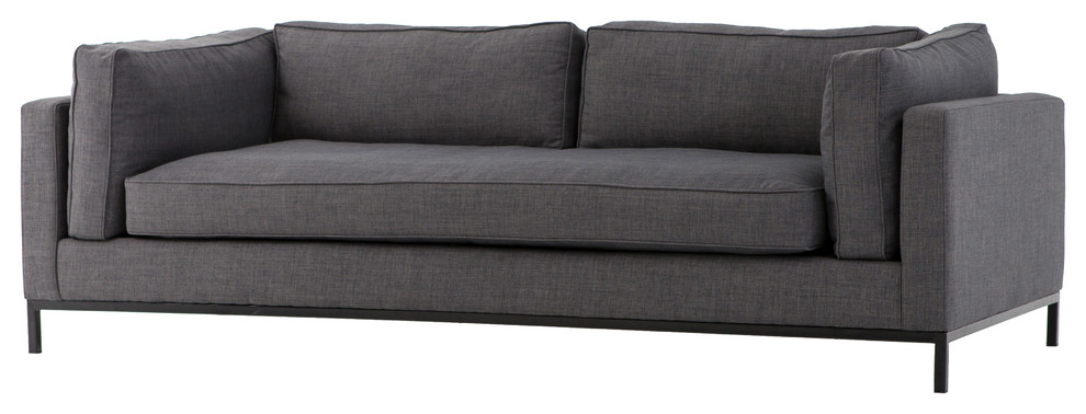 Atelier Grammercy Sofa  Bennett Charcoal   Transitional   Sofas   by The Khazana Home Austin Furniture Store  Houzz