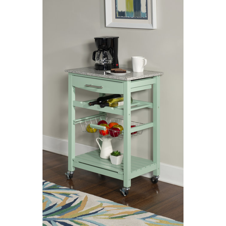 Macy Granite Kitchen Cart