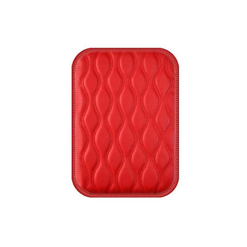 Leather Car Armrest Pillow Pad Comfortable Texture Wear-resistant Waterproof Auto General Hand Cushion