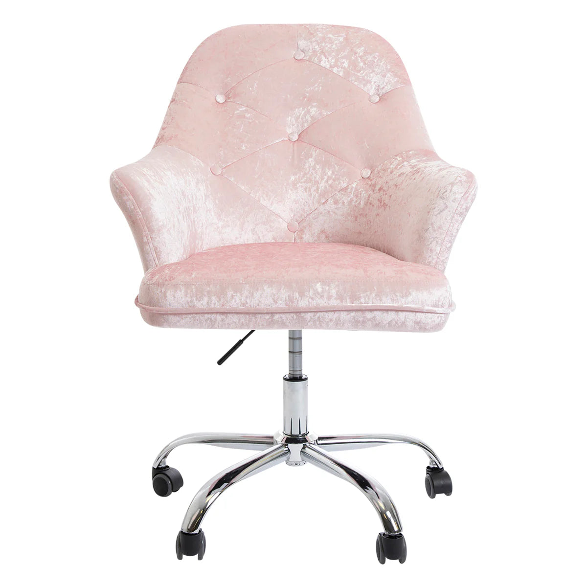 IVFC-TF401S-VGRY | Michelle Tufted Vanity Chair