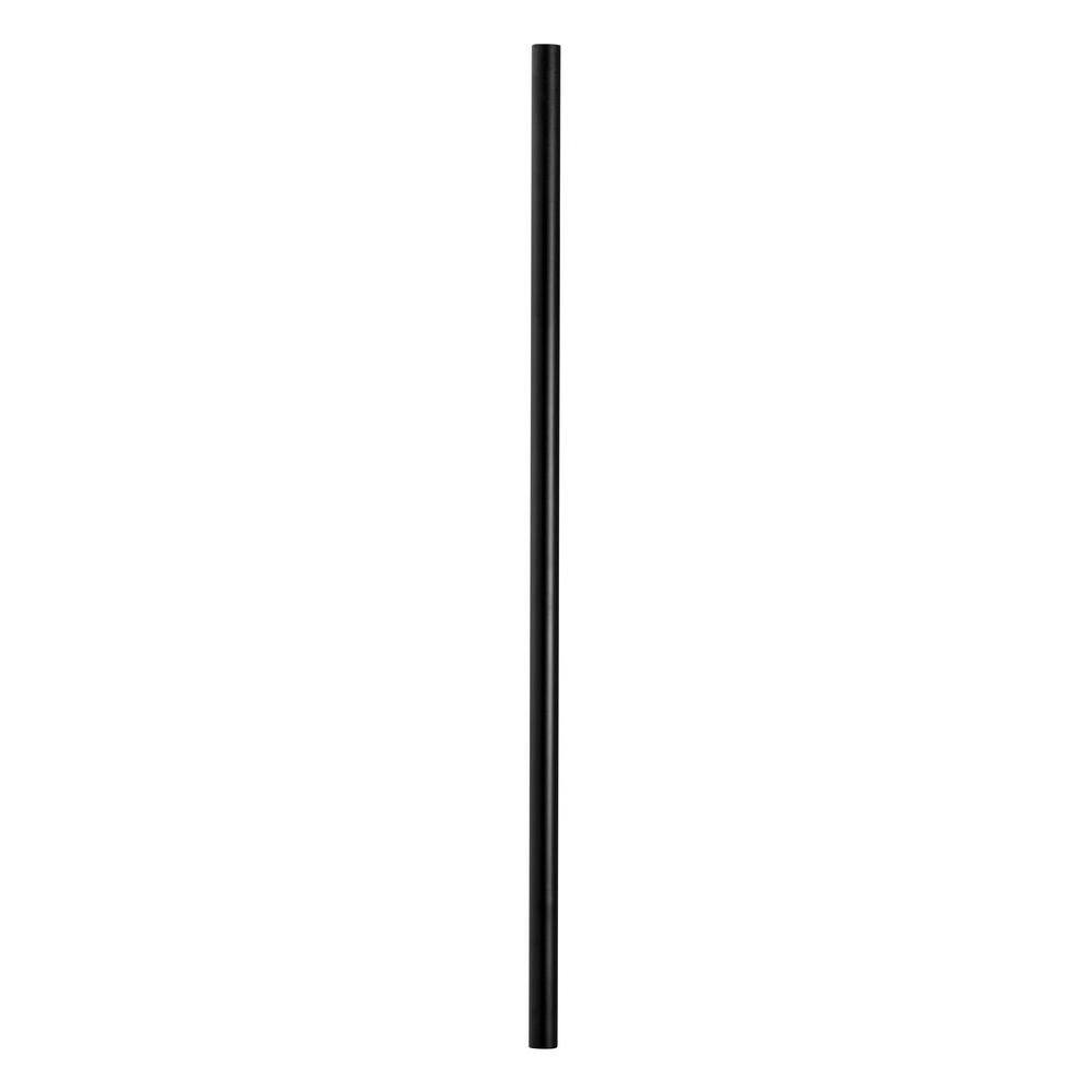 Precision 26 in. x 34 in. Black Pearl Matte Galvanized Steel Round Baluster (10-Pack) BAL-26-R-BP