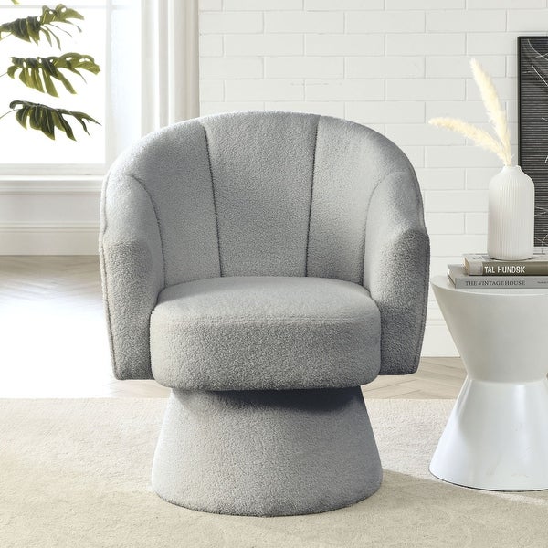 Contemporary Accent Lounge Swivel Chair