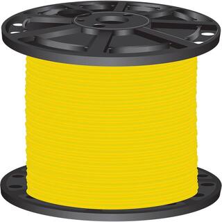 Southwire 500 ft. 8 Yellow Stranded CU SIMpull THHN Wire 23848512