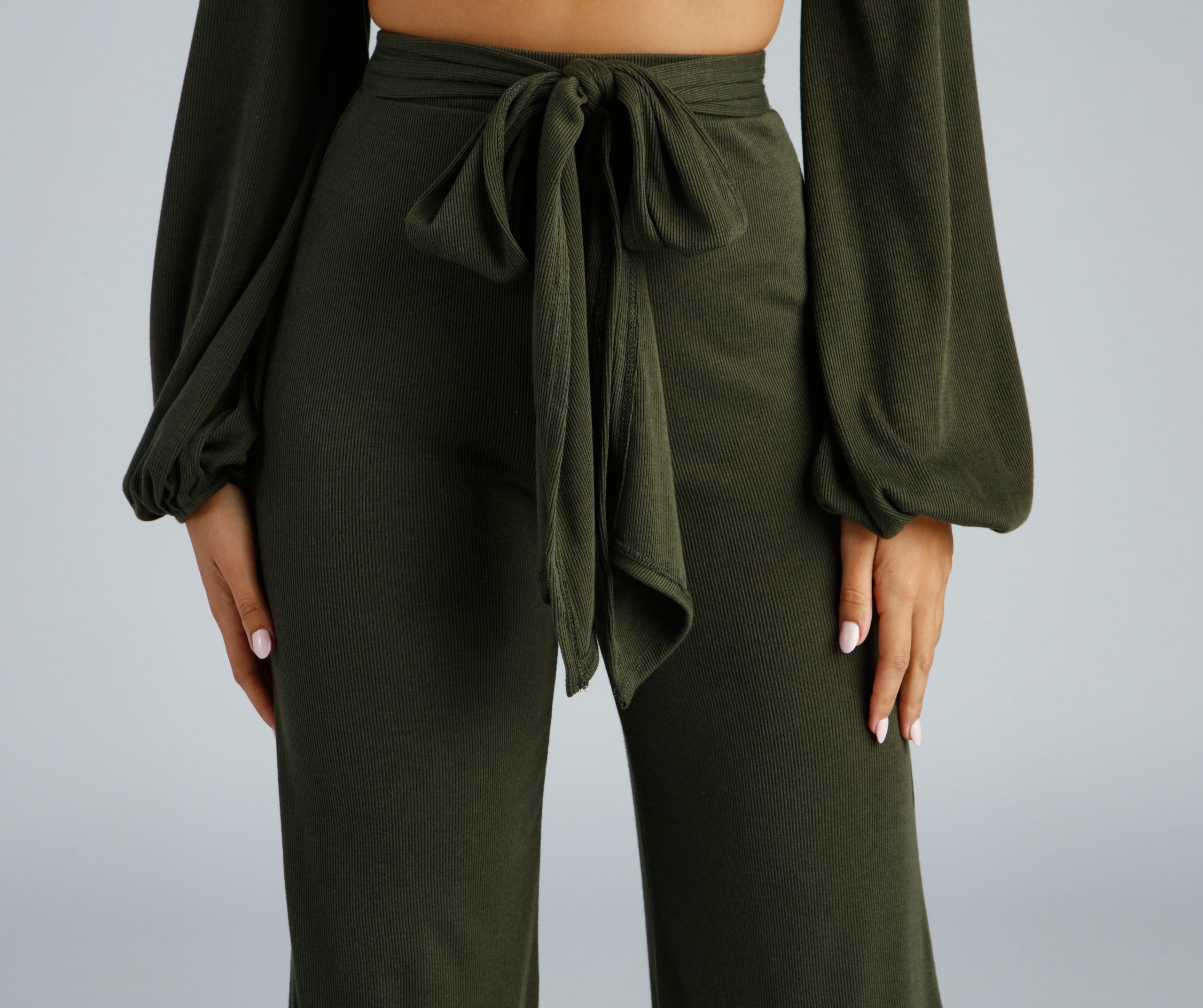 Tied Together Wide Leg Pants