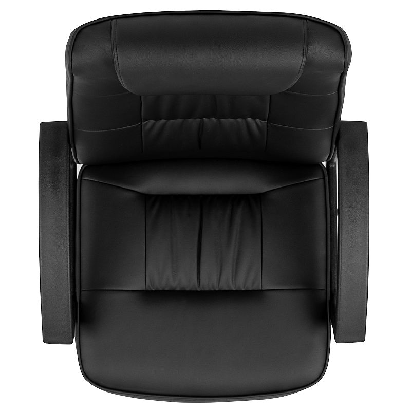 Flash Furniture Biscayne Flash Fundamentals High Back LeatherSoft Office Chair