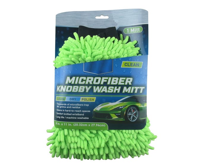 Simoniz Sure Shine Microfiber Knobby Wash Mitt - 293400216