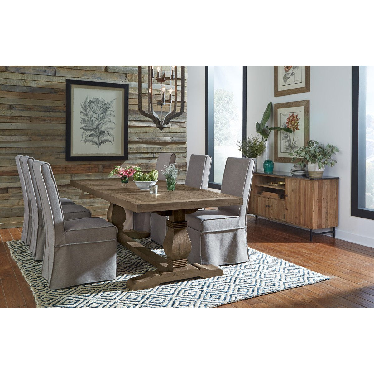 Caleb Reclaimed Dining Table 94. Save an Extra $700 (Was $1699.99)