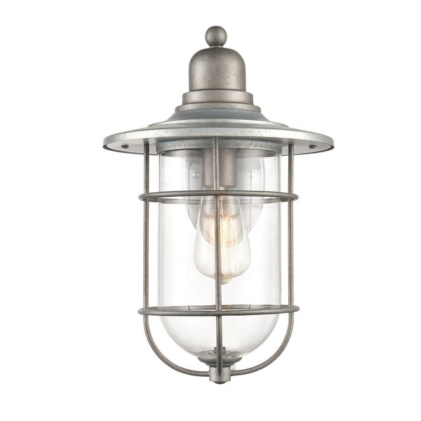 Millennium Lighting 1 Light Metal Outdoor Wall Sconce with Clear Glass Shopping - The Best Deals on Outdoor Wall Lanterns | 37641353